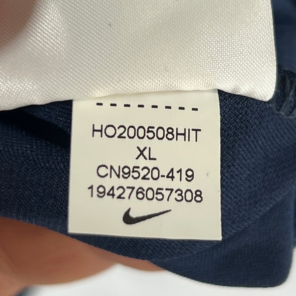 Nike Dri-FIT Mens XL Navy Blue AEA Full Zip Track Jacket CN9520-419 New - Picture 4 of 11